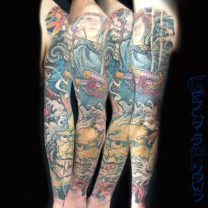 Genghis Shawn (Painted Lotus Tattoo)
