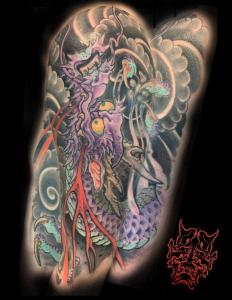 Genghis Shawn (Painted Lotus Tattoo)